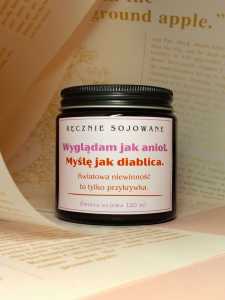Świeca sojowa Wyglądam jak anioł myślę jak diablica 120ml – Śliwka m.jpg