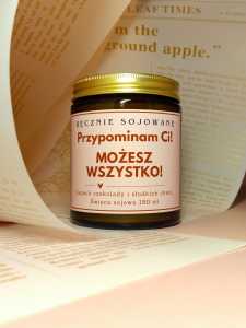 Świeca sojowa przypominam Ci możesz wszystko(180ml)-[Czekoladowa rozkosz] reczniesojowane.pl.jpg