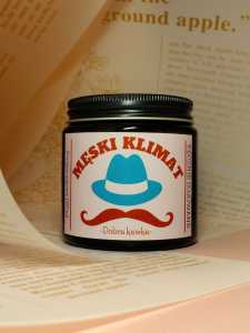 Świeca sojowa Męski klimat – zapach Dobra kawka 120ml | Prezent dla Niego.jpg
