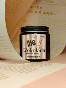 Świeca sojowa Ale! Czekolada(czekoladowa rozkosz) 120ml reczniesojowane.pl.jpeg