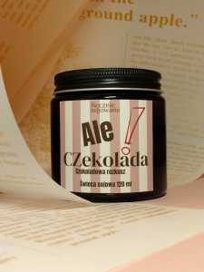 Świeca sojowa Ale! Czekolada(czekoladowa rozkosz) 120ml reczniesojowane.plm.jpeg