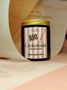 Świeca sojowa Ale! Czekolada(czekoladowa rozkosz) 180ml reczniesojowane.pl.jpeg