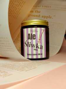 Świeca sojowa Ale! Śliwka 180ml reczniesojowane.pl.jpeg