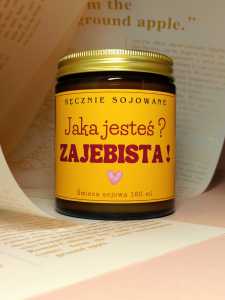 Świeca sojowa Jaka jesteś zajebista(kwitnąca piwonia)180ml. reczniesjowane.pl-m.jpg